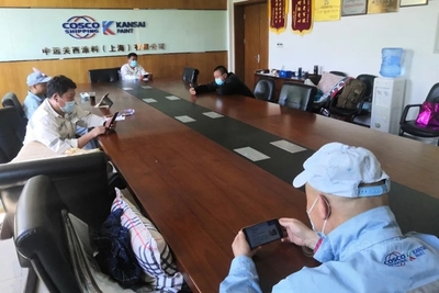 中遠關(guān)西金山工廠按下復(fù)工“重啟鍵” 計算機及辦公設(shè)備維修業(yè)務(wù)全面恢復(fù)